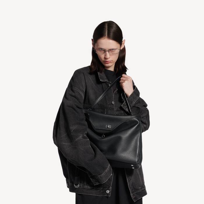 Rodeo ハンドバッグ ラージ グレインドカーフスキン で ブラック | Balenciaga 日本 JA - Image 2