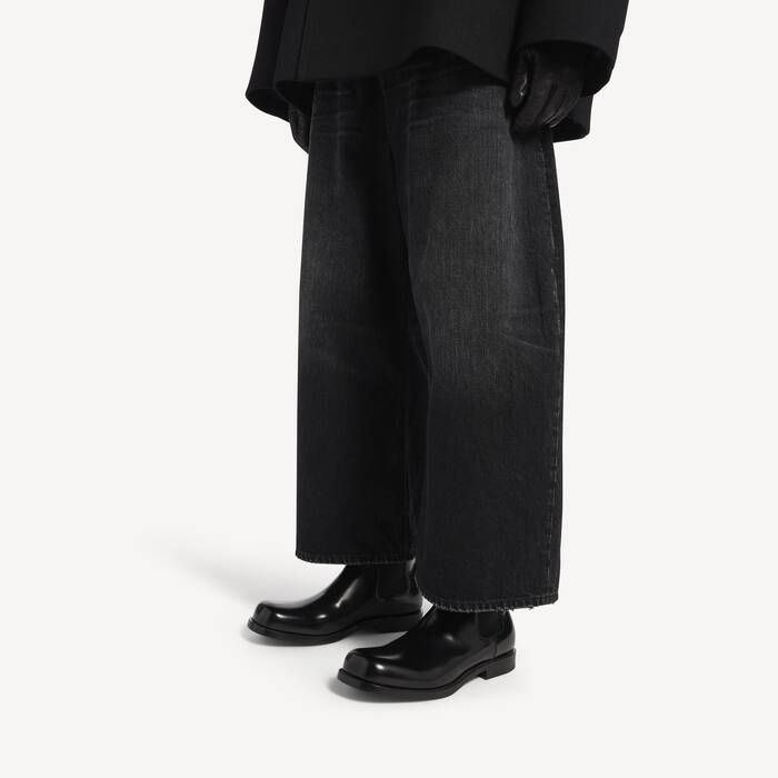 Men's Comfy Chelsea Bootie in Black - Men | Balenciaga United Kingdom EN - Image 2