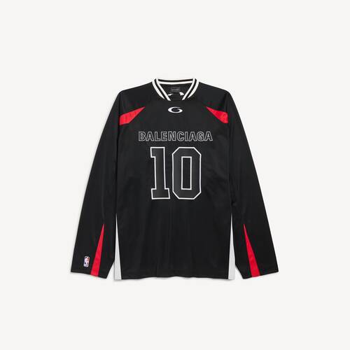 balenciaga | nba collaboration t-shirt &agrave; manches longues oversize