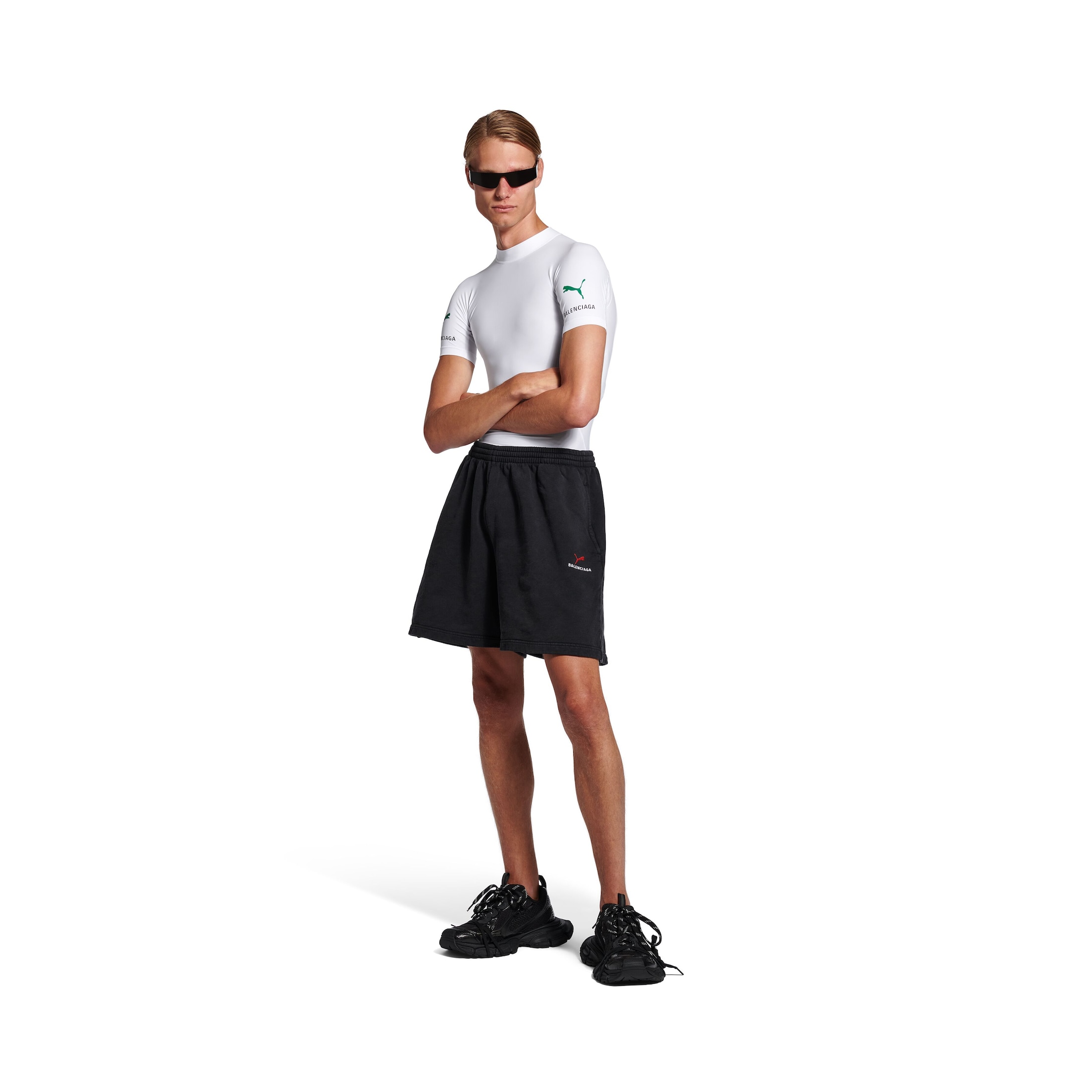 balenciaga i puma fitted t-shirt