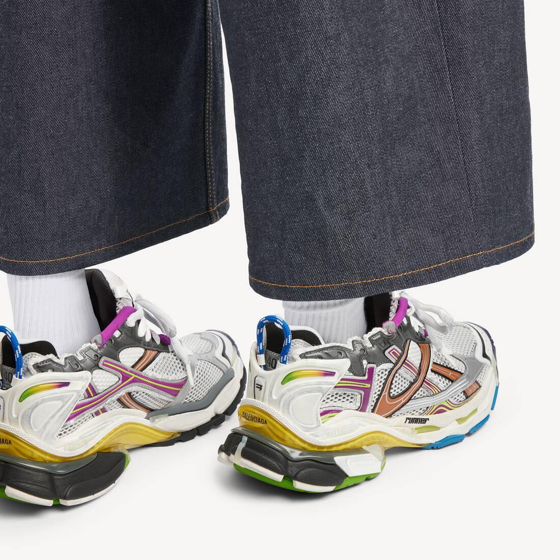 Men's Runner Sneaker in Multicolor | Balenciaga United States EN - Image 6
