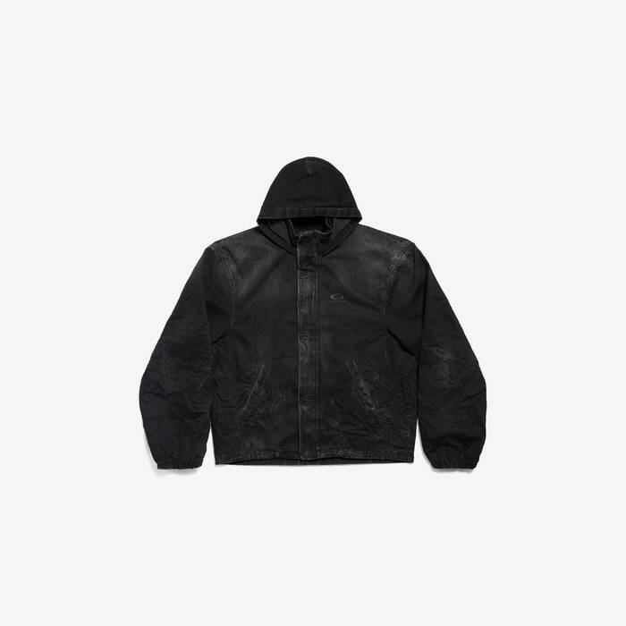hooded workwear jacket