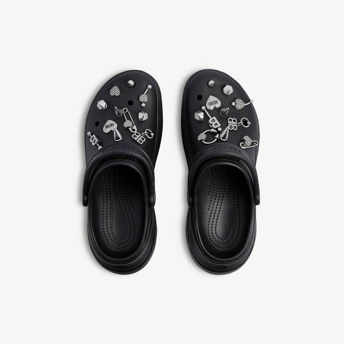 Men's Crocs&trade; Mule Jibbitz&trade; in Black | Balenciaga United States EN - Image 6