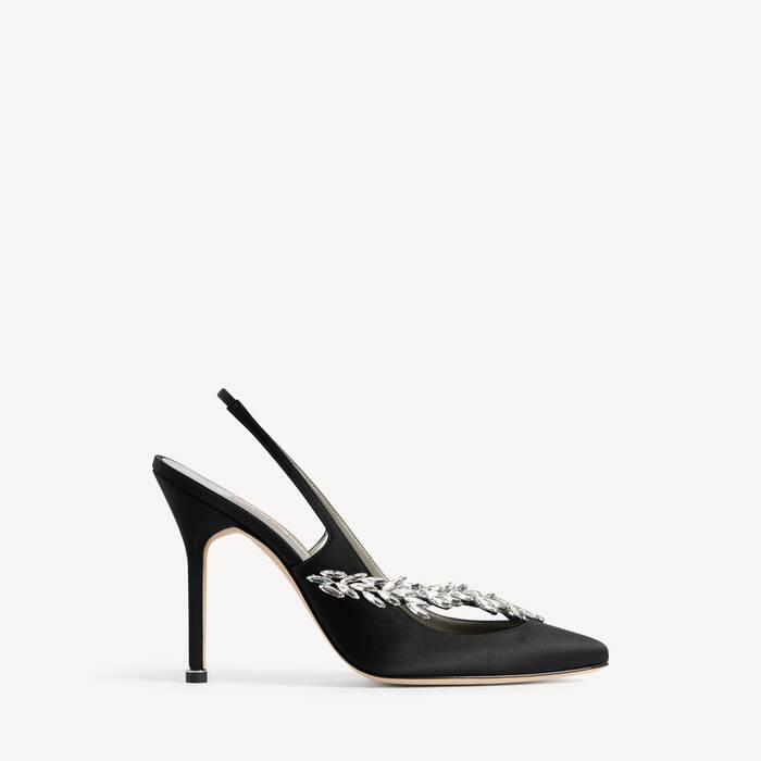 Balenciaga | Manolo Blahnik Slingback f&uuml;r Damen in Schwarz - Damen | Balenciaga Deutschland DE - Image 1