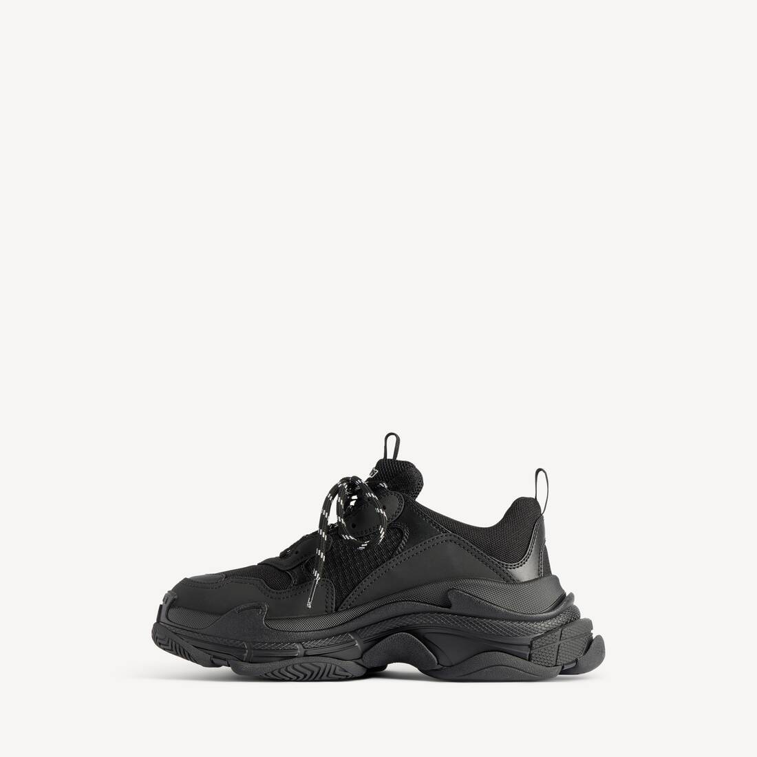 Men's Triple S Sneaker in Black/red | Balenciaga Netherlands EN - Image 4