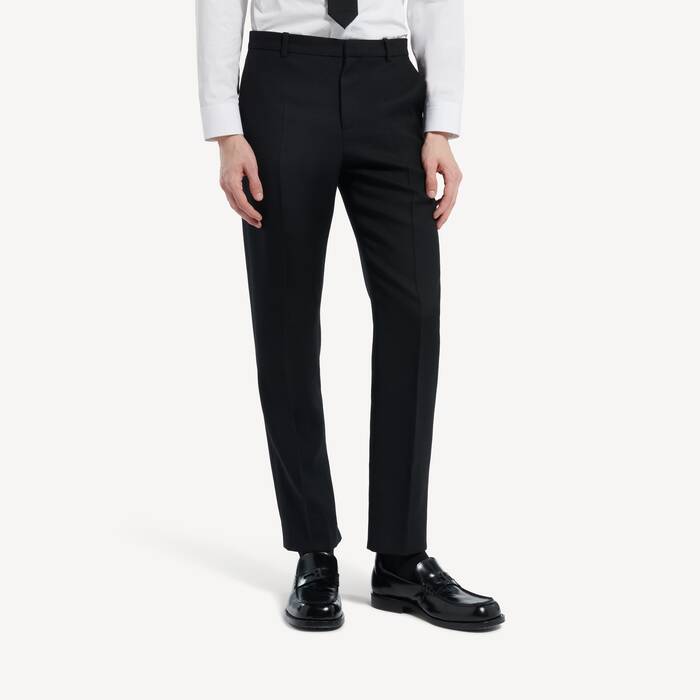 Men's Skinny Tailored Pants in Black - Men | Balenciaga United States EN - Image 3