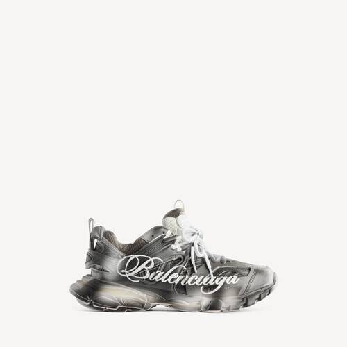 zapatillas track stencil logo