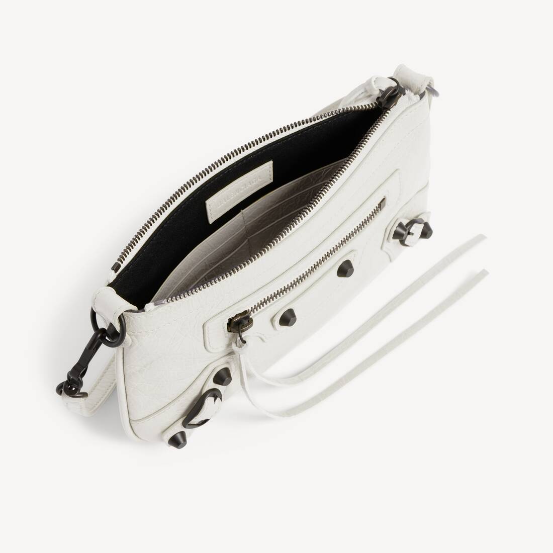 Women's Le City Pouch On Strap in Optic White | Balenciaga United Kingdom EN - Image 5