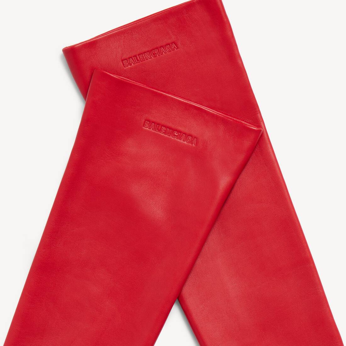 Gants Longs pour Femme en Rouge | Balenciaga France FR - Image 3