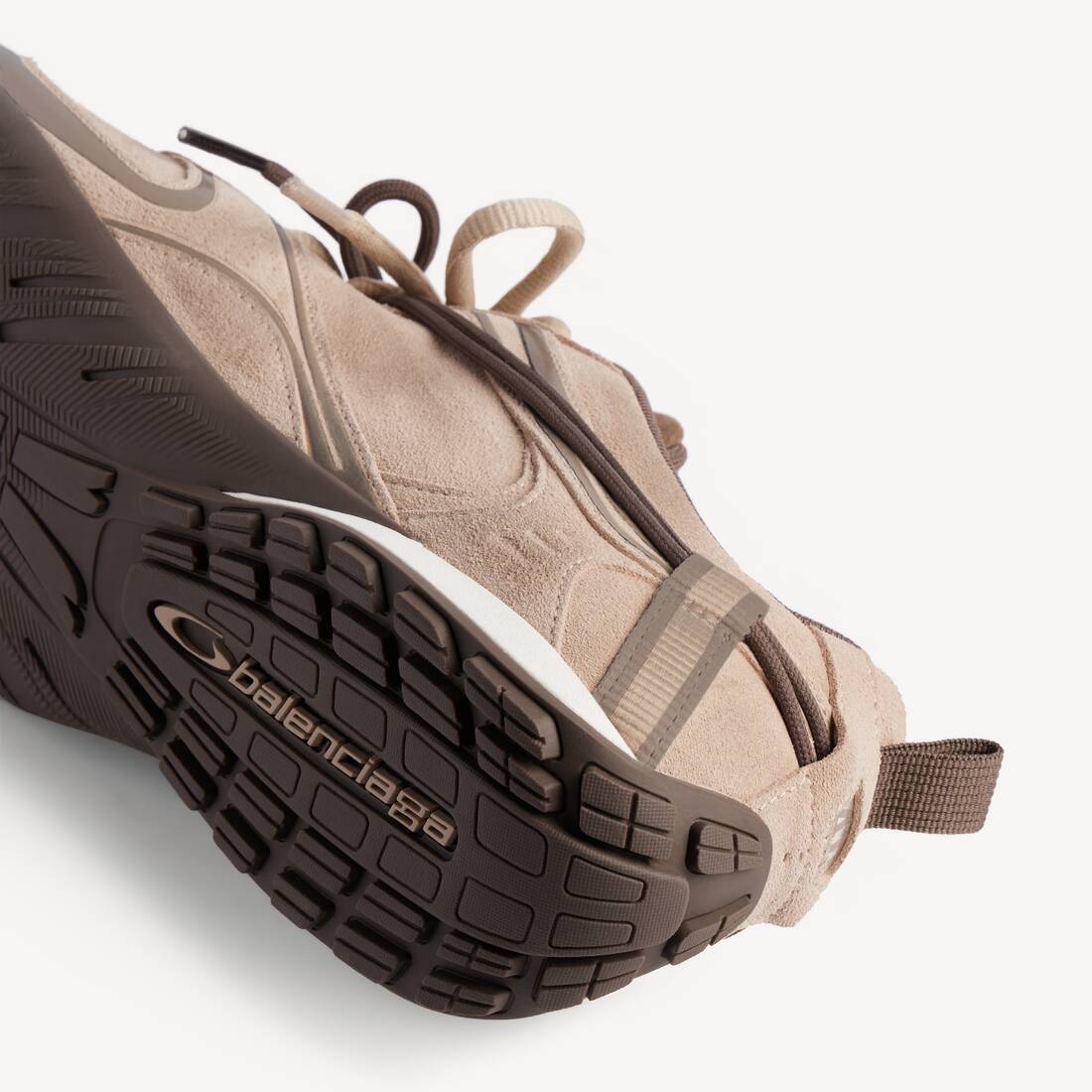 Zapatillas Radar Velvety para Hombre en Beige/marr&oacute;n | Balenciaga Espa&ntilde;a ES - Image 5