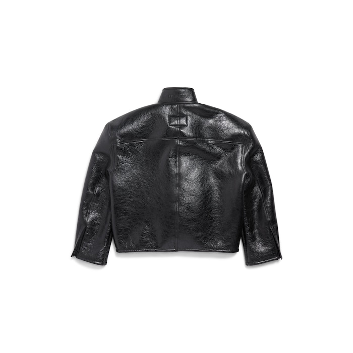 shearling ジップアップ ジャケット
