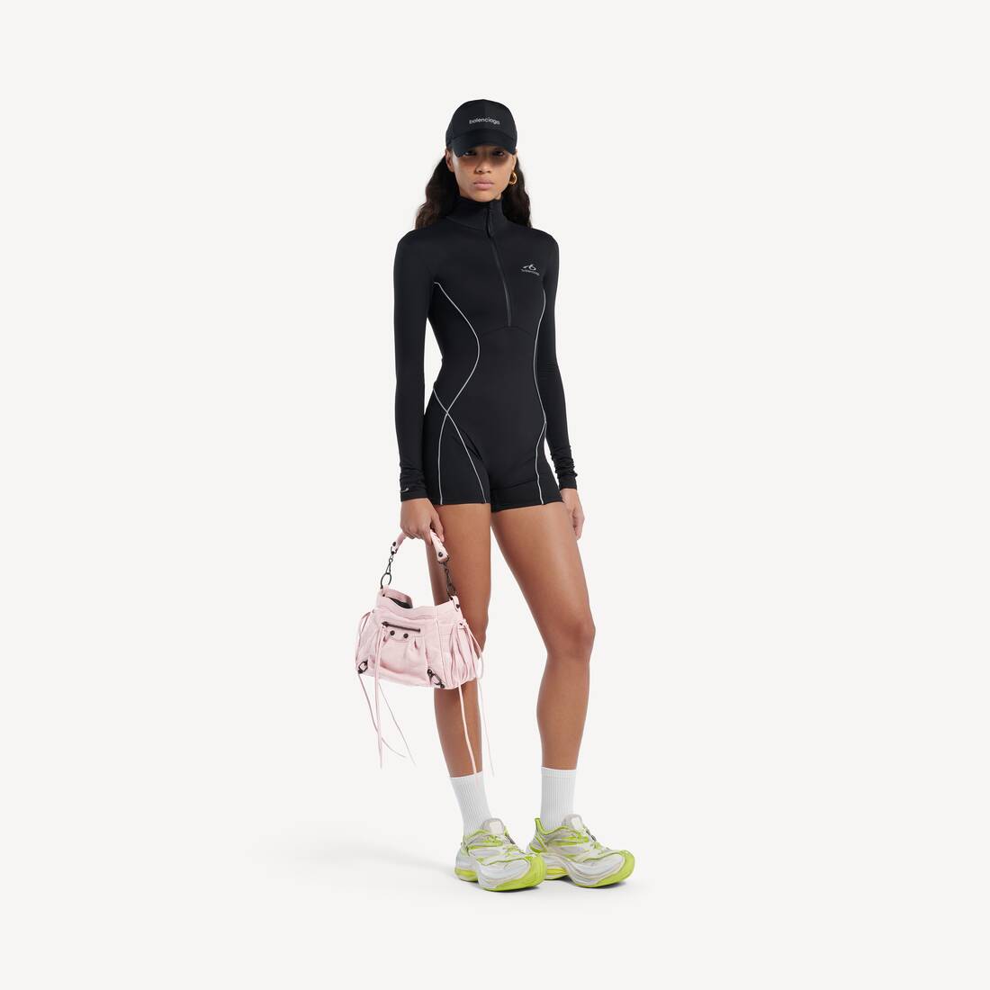 Bolso Bucket Le City Peque&ntilde;o para Mujer en Rosa P&eacute;talo | Balenciaga Espa&ntilde;a ES - Image 7