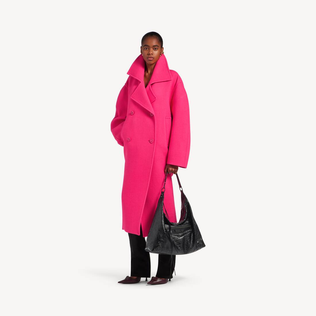 Le City Hobo-tasche Gro&szlig; f&uuml;r Damen in Schwarz | Balenciaga Deutschland DE - Image 6