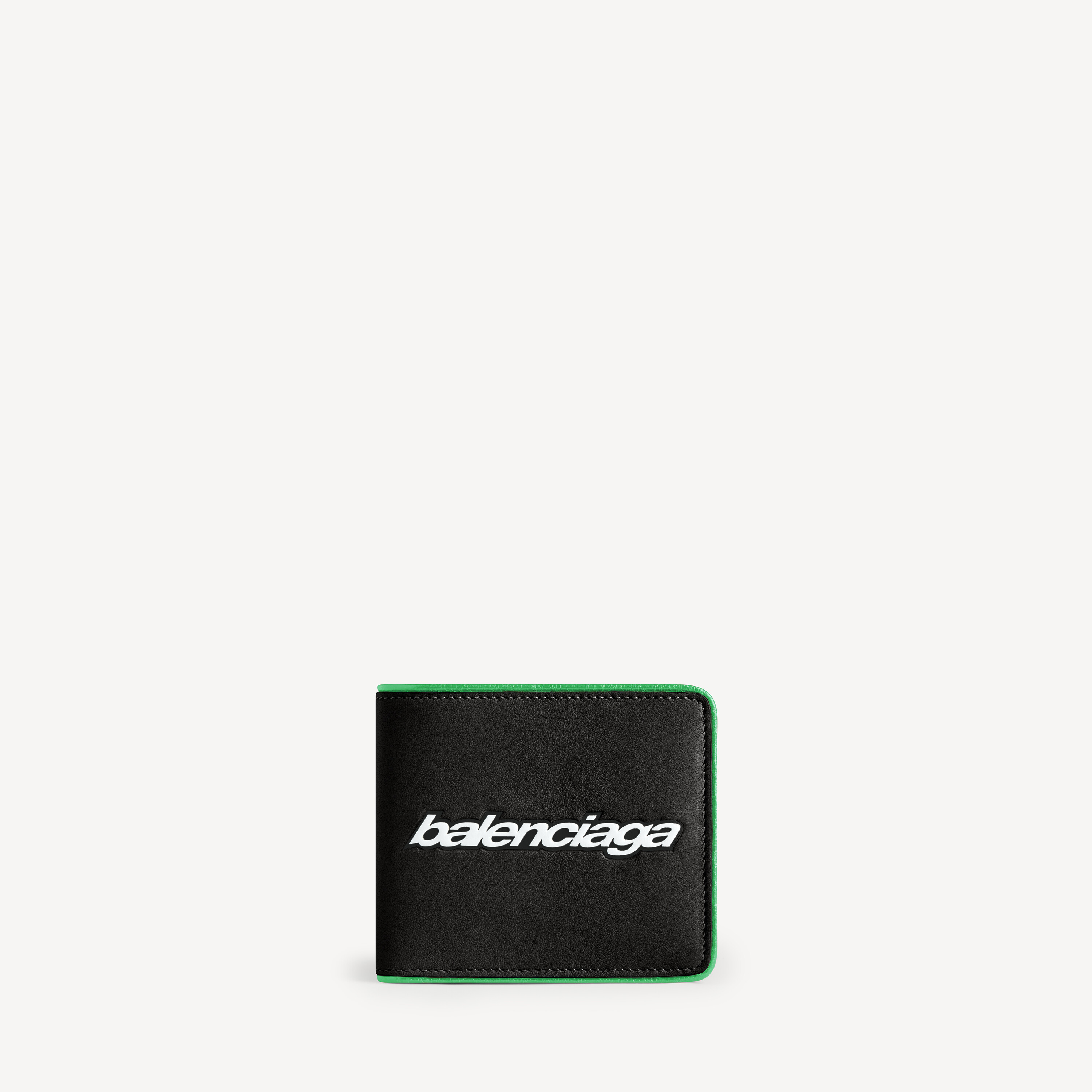 Balenciaga biker square folded wallet