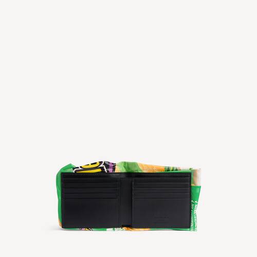 chips square folded wallet