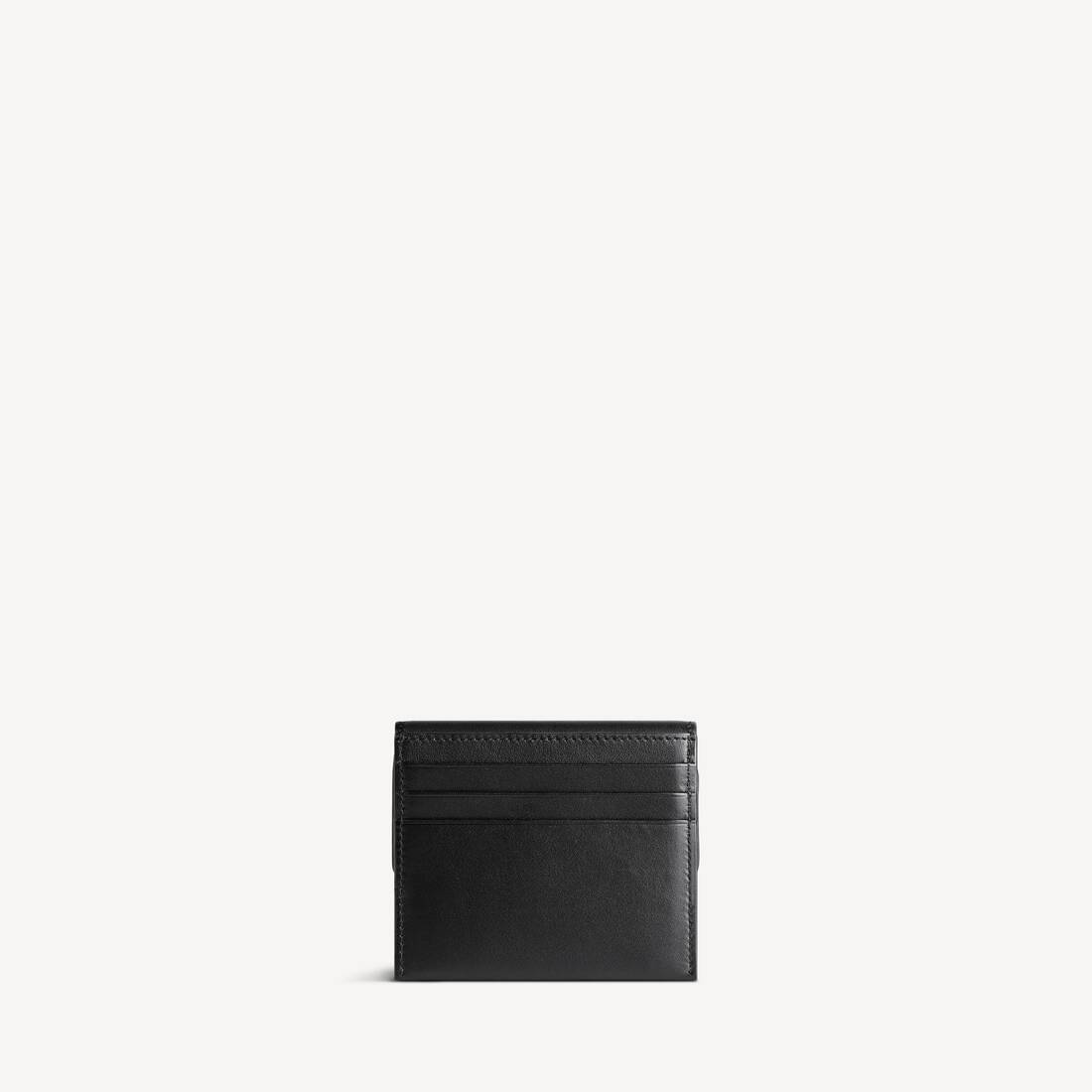 Women's Rodeo Card Holder With Flap in Black | Balenciaga Bulgaria EN - Image 2