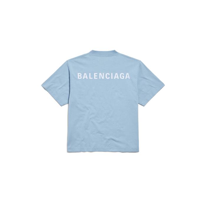 balenciaga back t-shirt mittlere passform