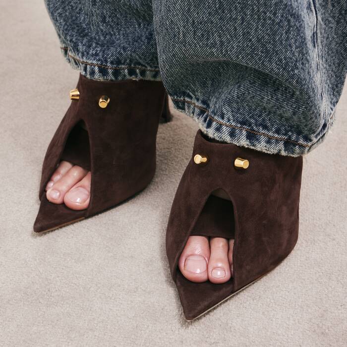 Women's Midnight City Mule in Testa Di Moro - Women | Balenciaga Hong Kong SAR EN - Image 3