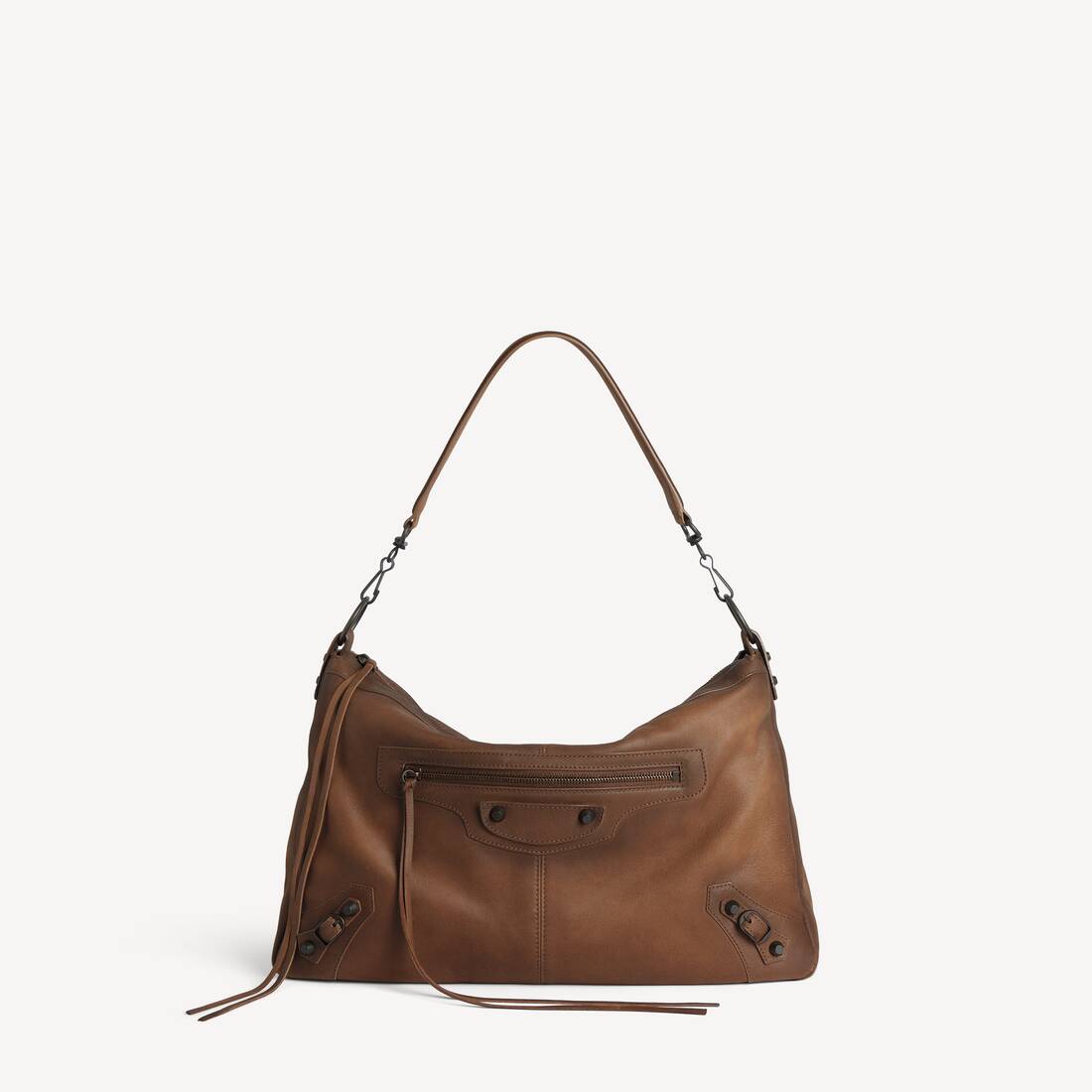 Men's Le City Moto Bag Medium in Caramel | Balenciaga Australia EN - Image 5