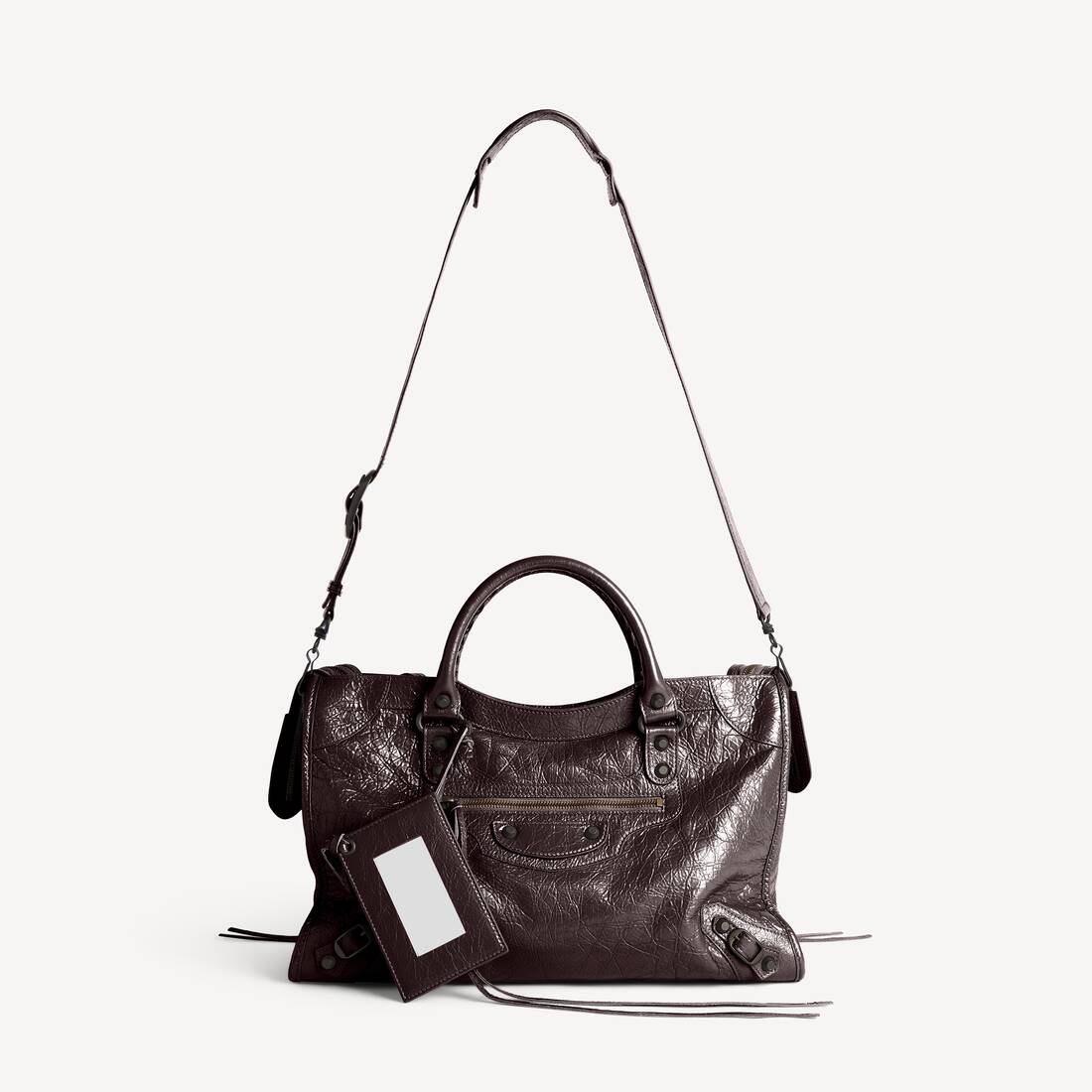 Women's Le City Bag Medium in Espresso | Balenciaga United Kingdom EN - Image 4