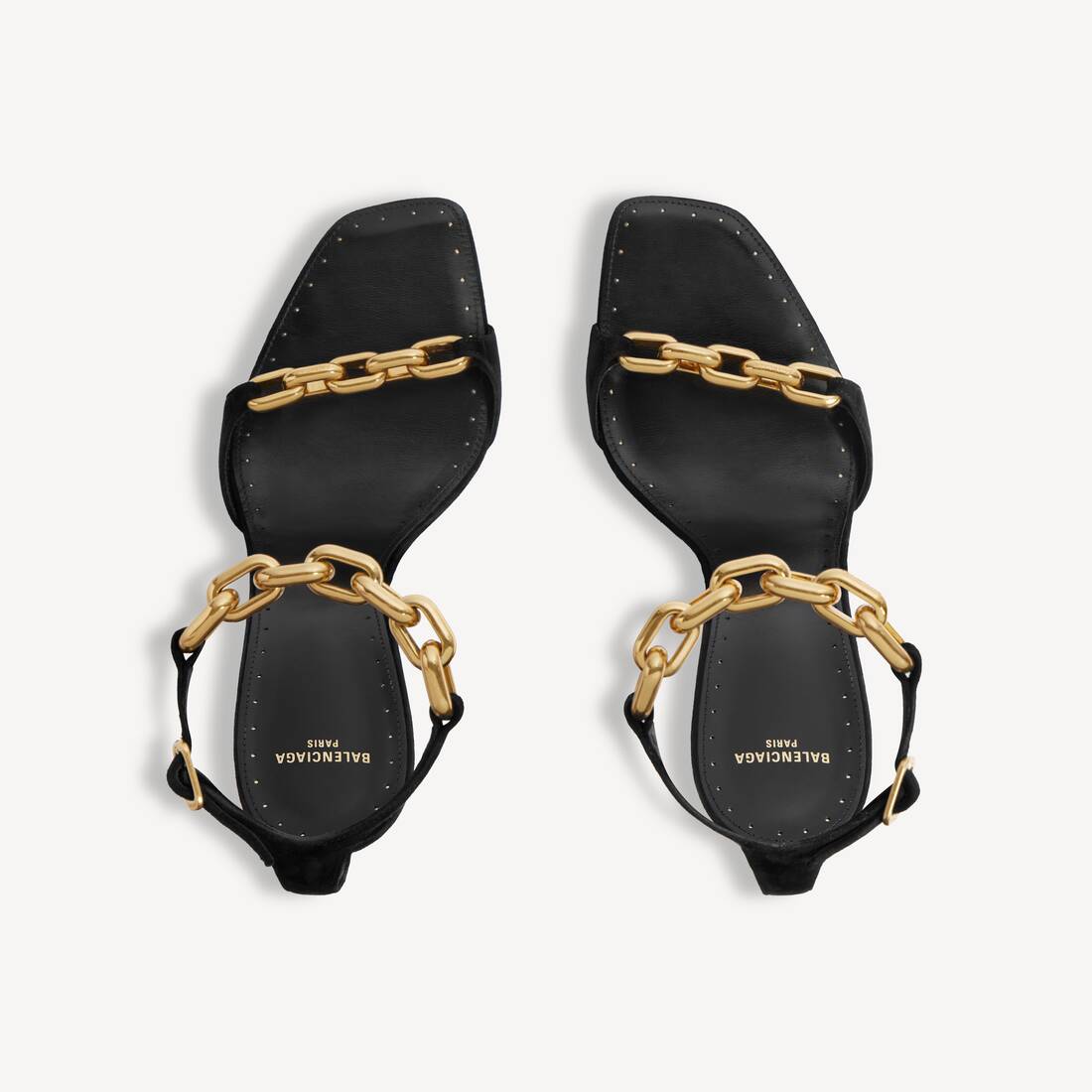 Sandalo Duchesse da Donna in Nero | Balenciaga Italia IT - Image 3