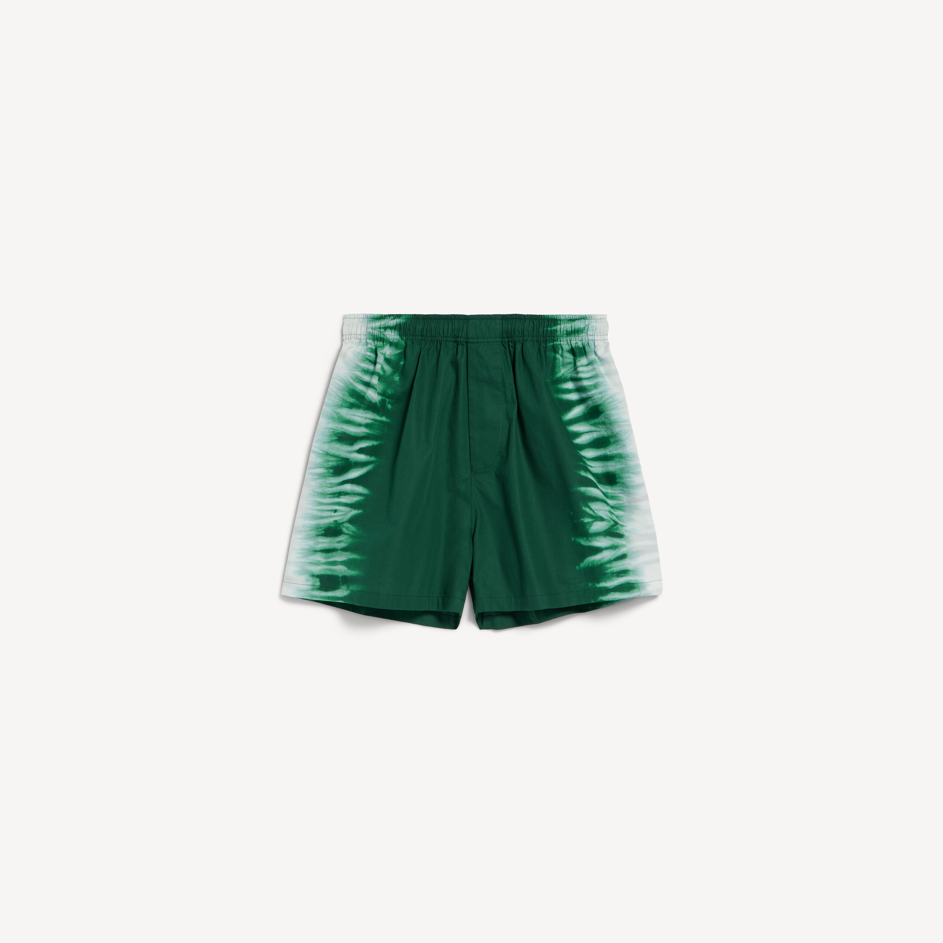 Extreme tie dye relaxed fit shorts