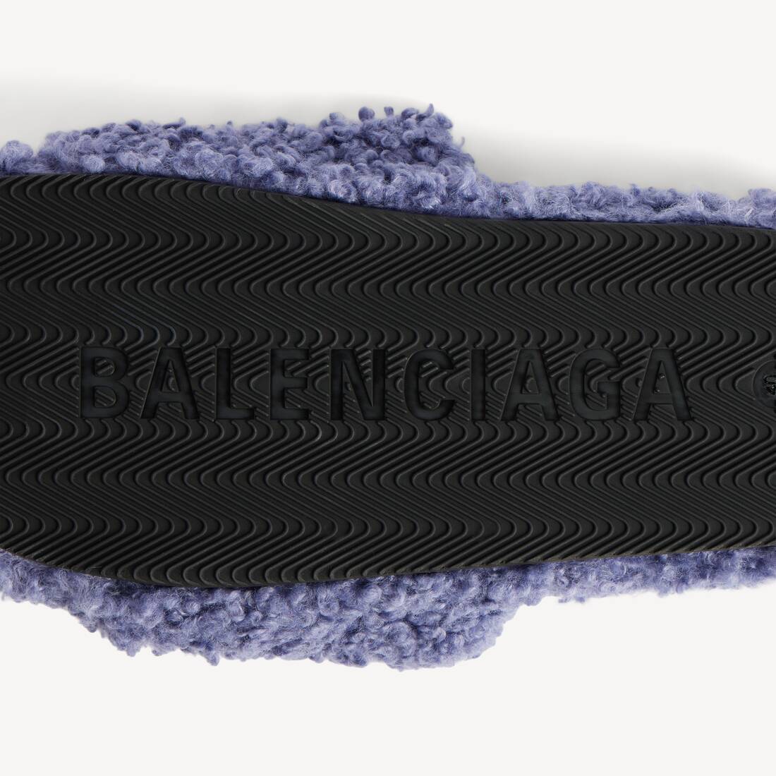 Women's Furry Open Mule in Hortensia/crystal/red | Balenciaga United States EN - Image 5