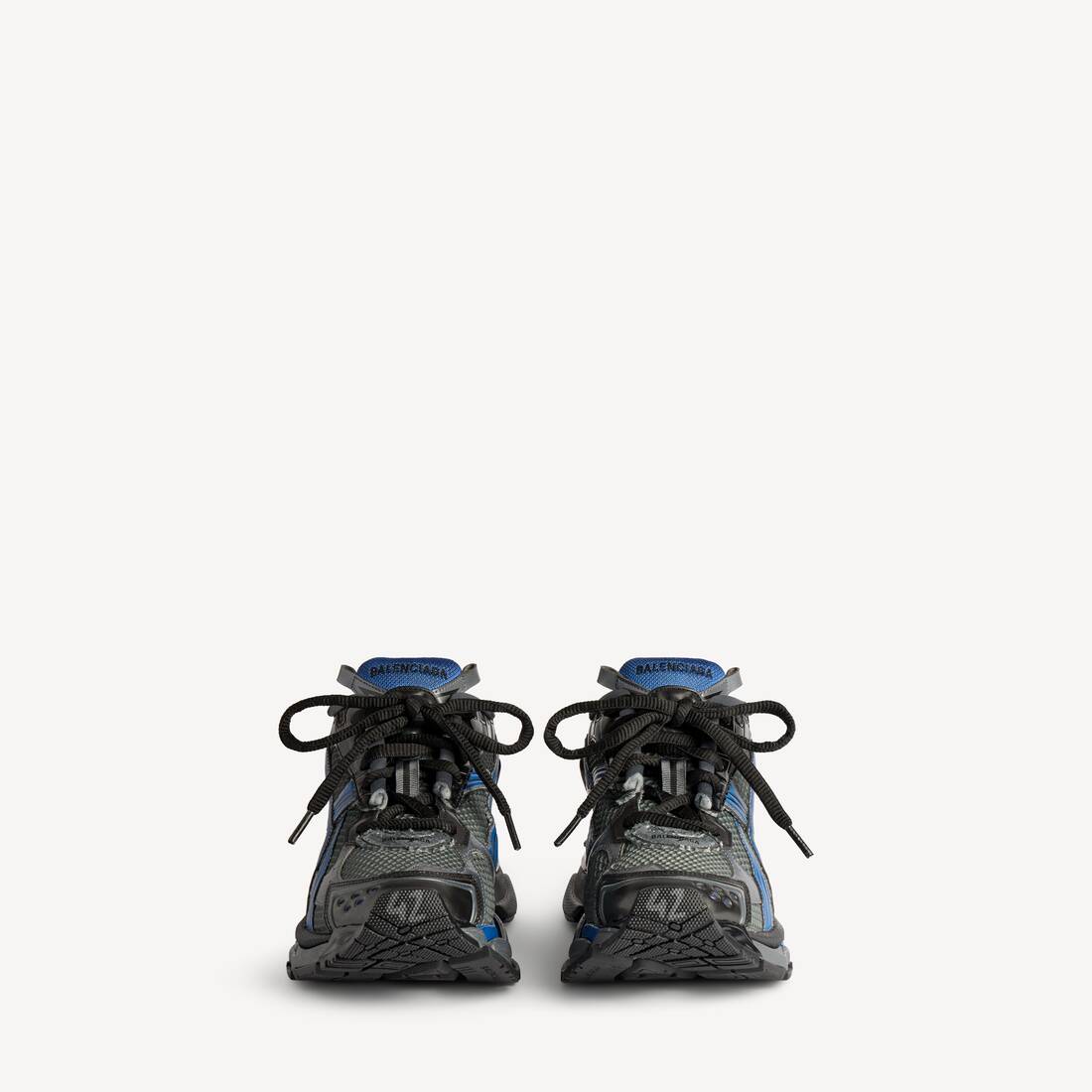 Sneaker Runner Gradient Mesh pour Homme en Noir/bleu/gris | Balenciaga Belgique FR - Image 2