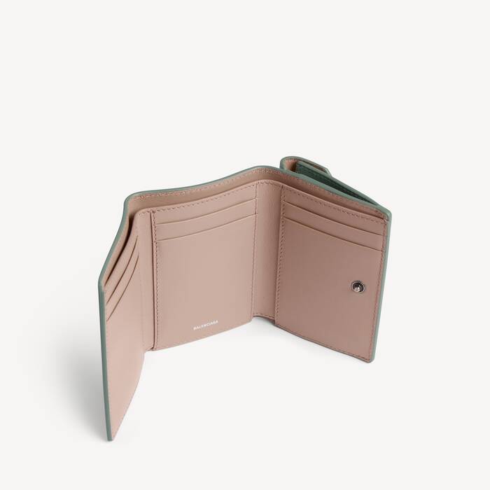 ヘリテージ グリーン/ブラッシュ の ウィメンズ Envelope ミニ ウォレット - ウィメンズ | Balenciaga 日本 JA - Image 3