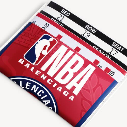 balenciaga | nba collaboration passport card holder