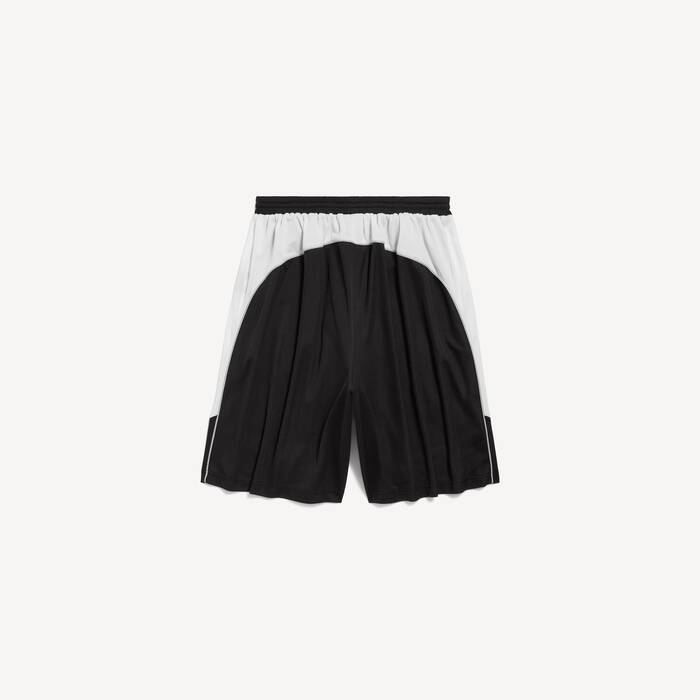 Men's Soccer Baggy Shorts in Black - Men | Balenciaga Germany EN - Image 2