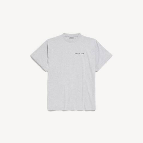 balenciaga back gradient camiseta oversize