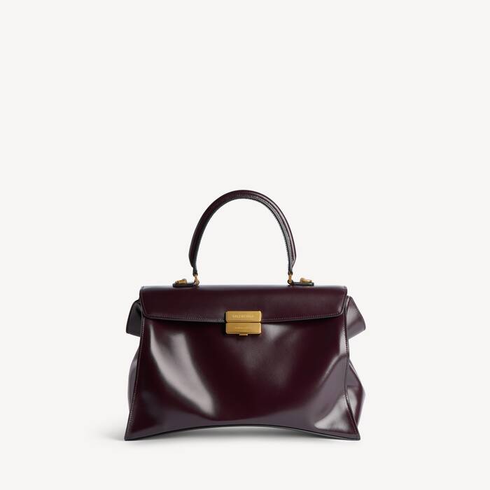 Hourglass Avenue Henkeltasche Mittelgro&szlig; f&uuml;r Damen in Traube - Damen | Balenciaga Deutschland DE - Image 1