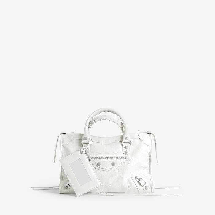 Sac Le City Petit in Blanc | Balenciaga Belgique FR - Image 1