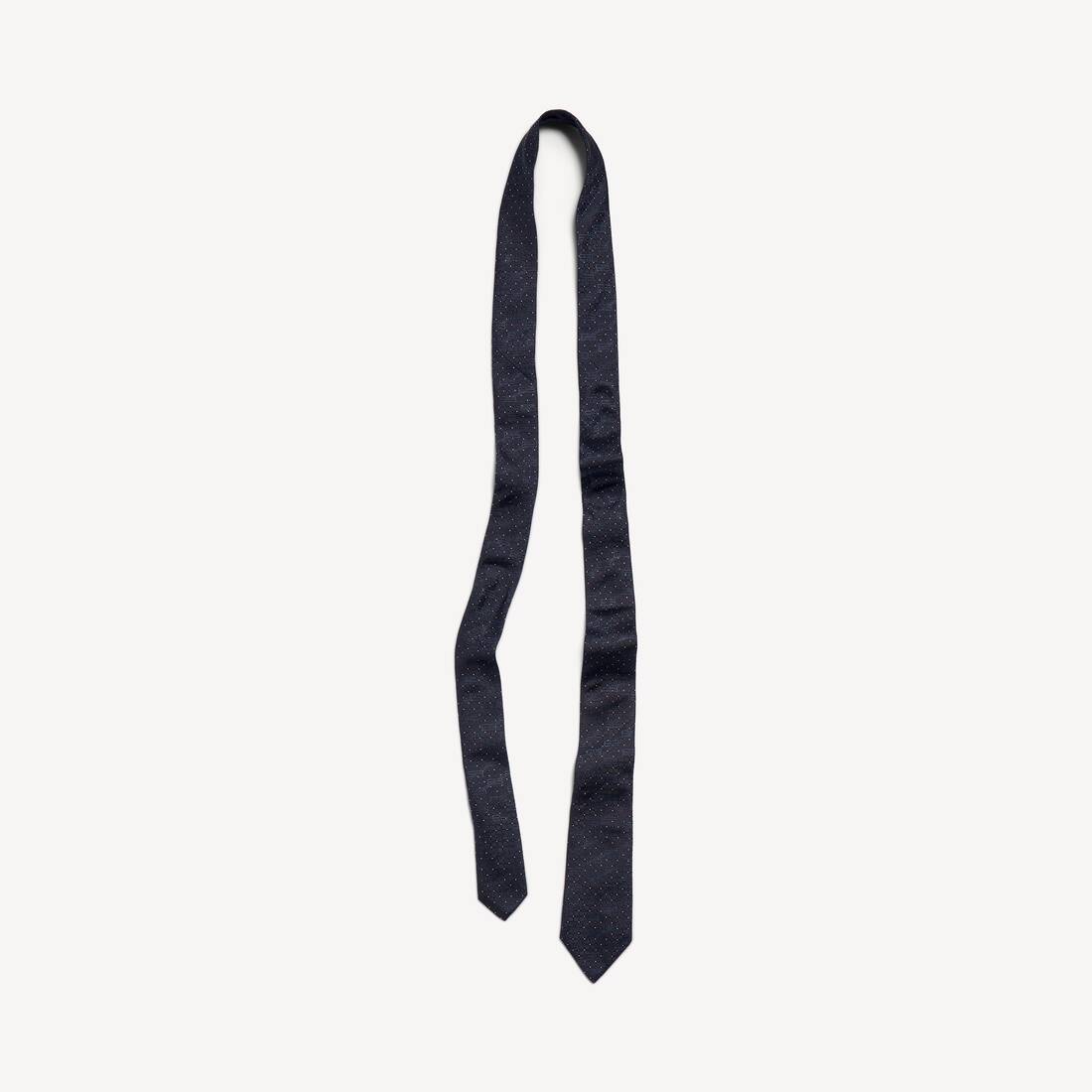 Men's Tie in Midnight Blue/red | Balenciaga United States EN - Image 3