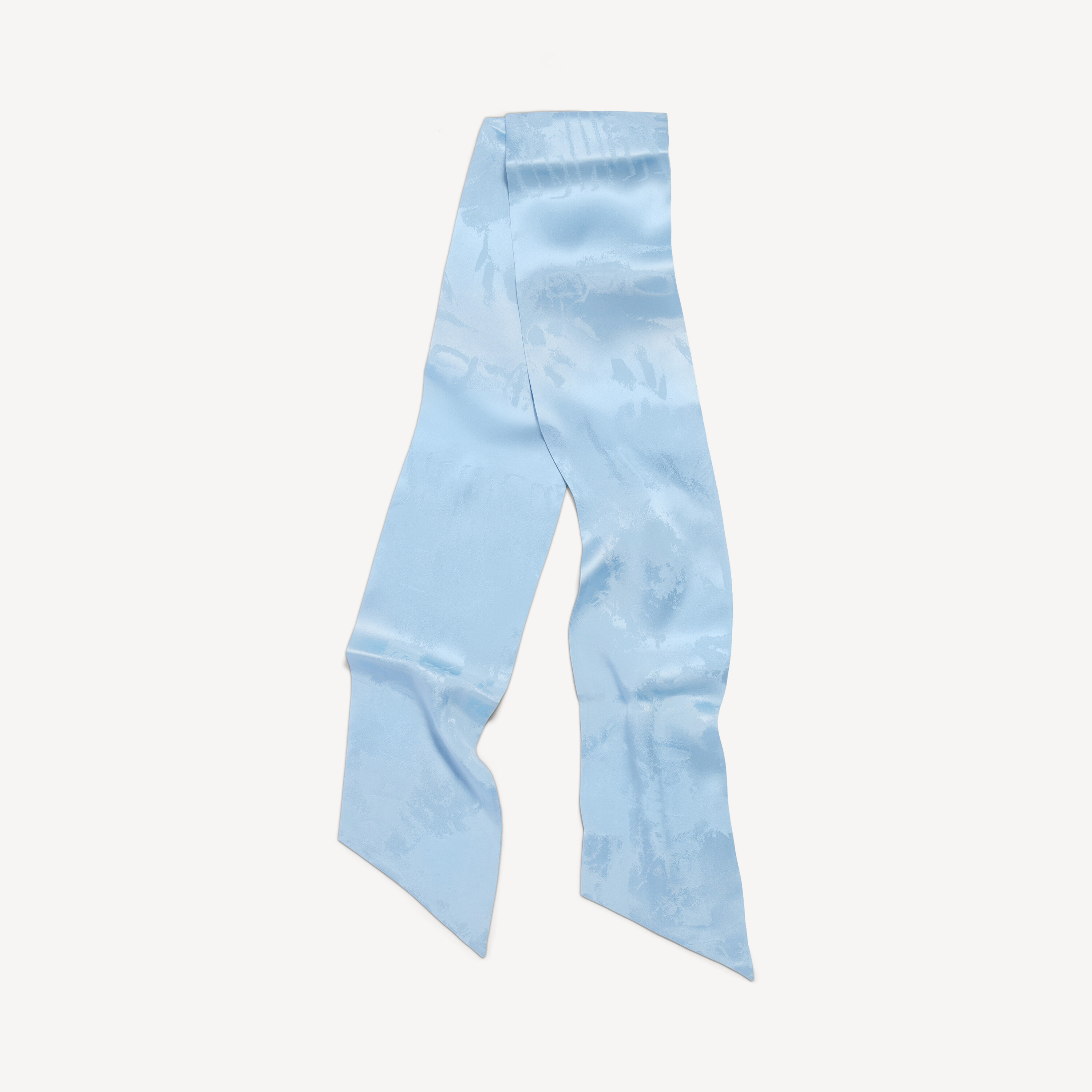 Women's Washed Crayon Scarf in Baby Blue