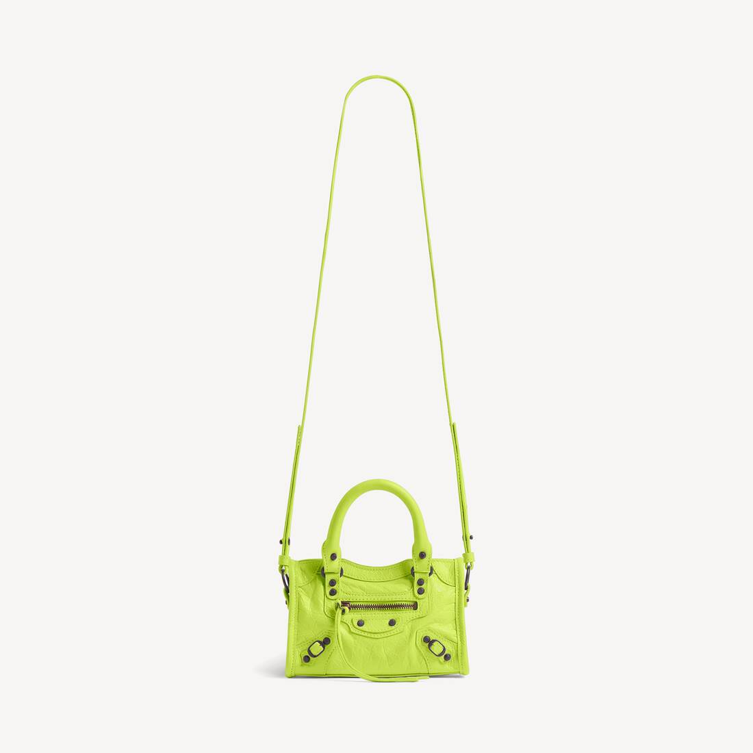 Women's Le City Bag Nano in Granny Green | Balenciaga Netherlands EN - Image 4