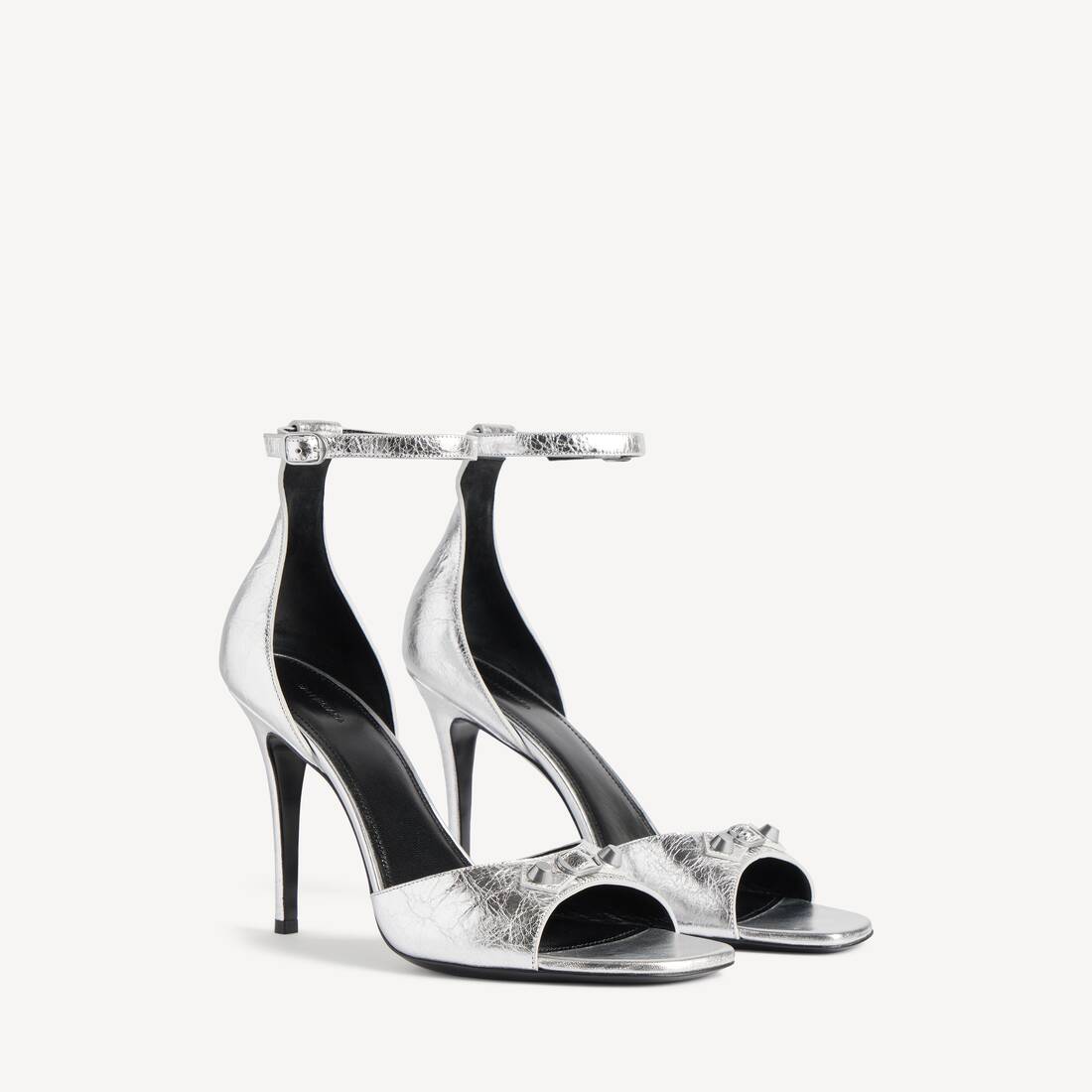Women's City Uptown Sandal in Silver | Balenciaga United States EN - Image 2