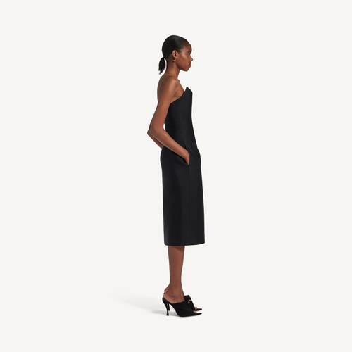 midi bustier dress