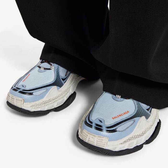 Men's Triple S.2 Gradient Sneaker in Blue/white/black/orange - Men | Balenciaga United States EN - Image 3
