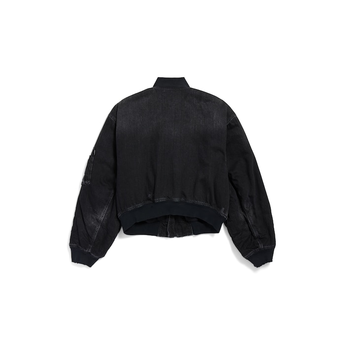 standard デニム bomber