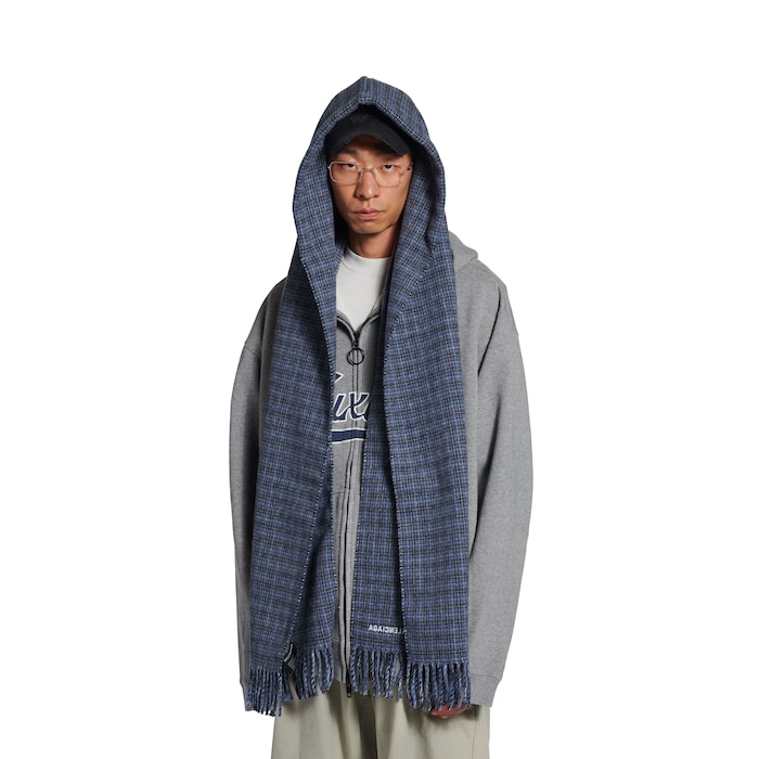 hooded scarf