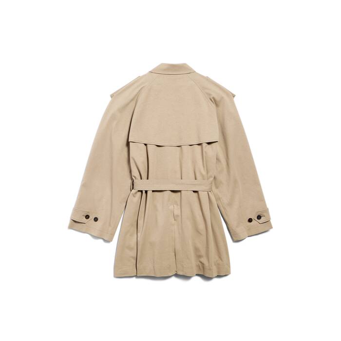 クロップド ライト trench