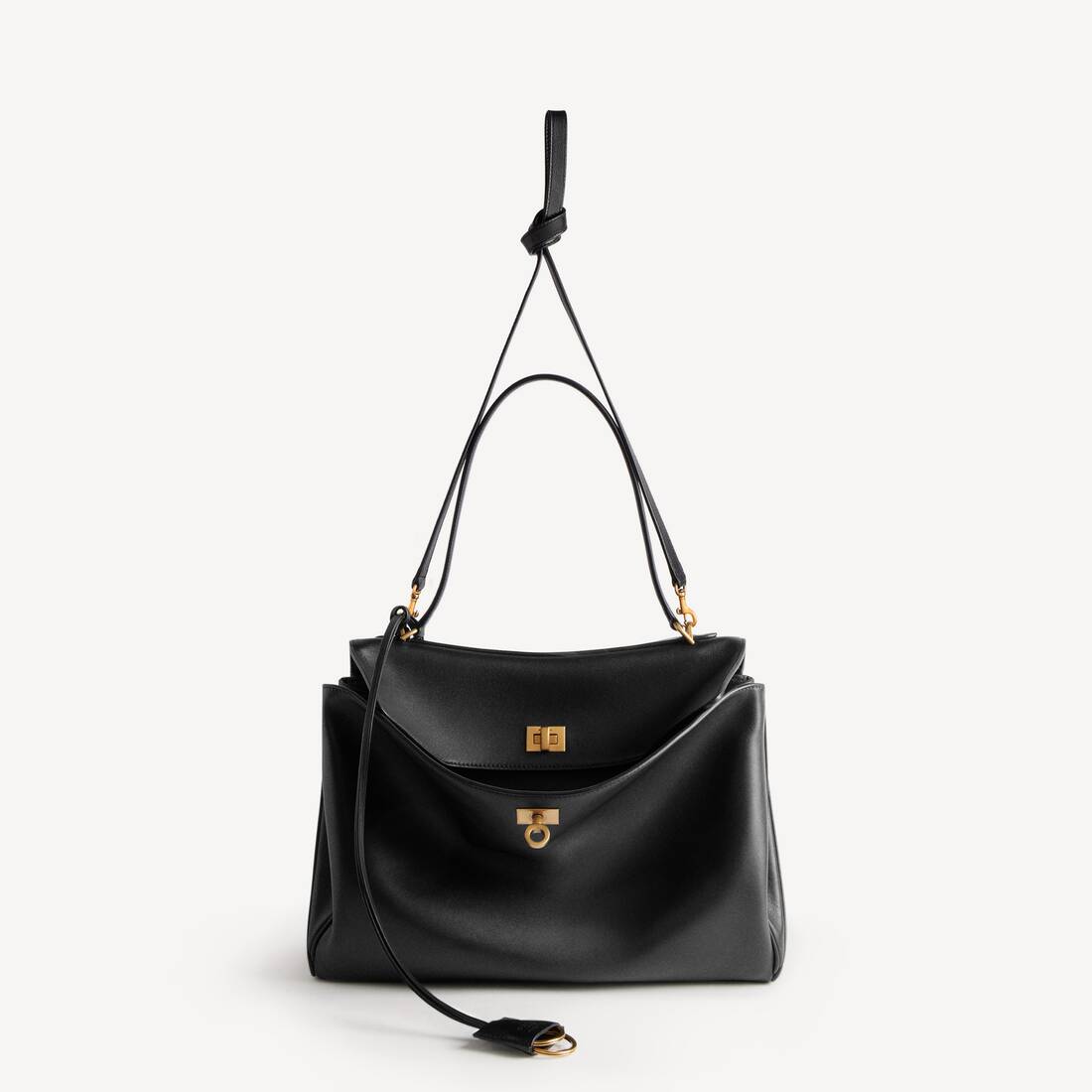 Women's Rodeo Handbag Medium in Black | Balenciaga Netherlands EN - Image 4