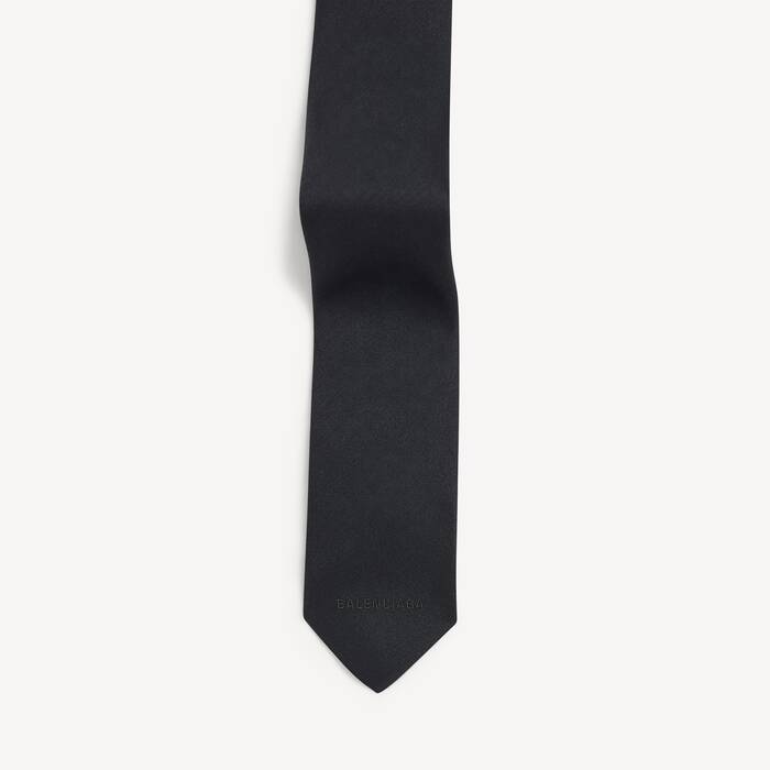 Cravatta da Uomo in Nero - Uomo | Balenciaga Italia IT - Image 3