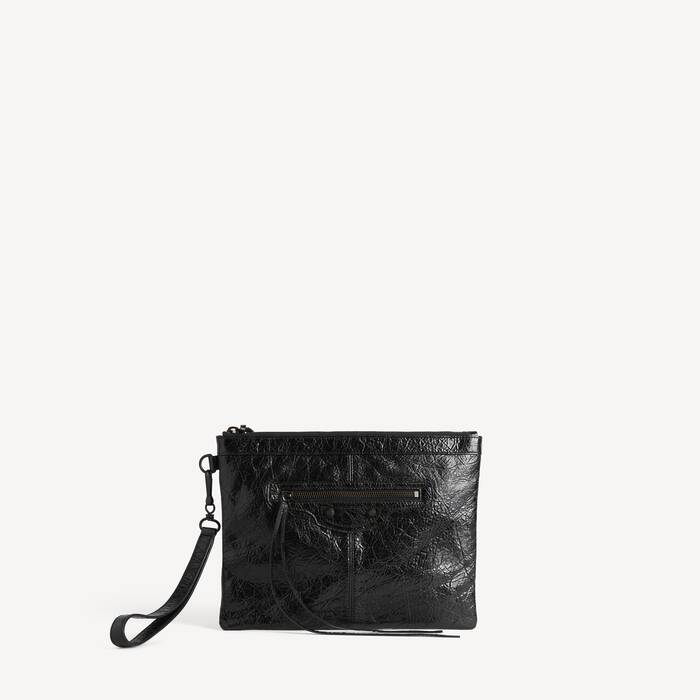 Men's Le City Pouch in Black - Men | Balenciaga United States EN - Image 1