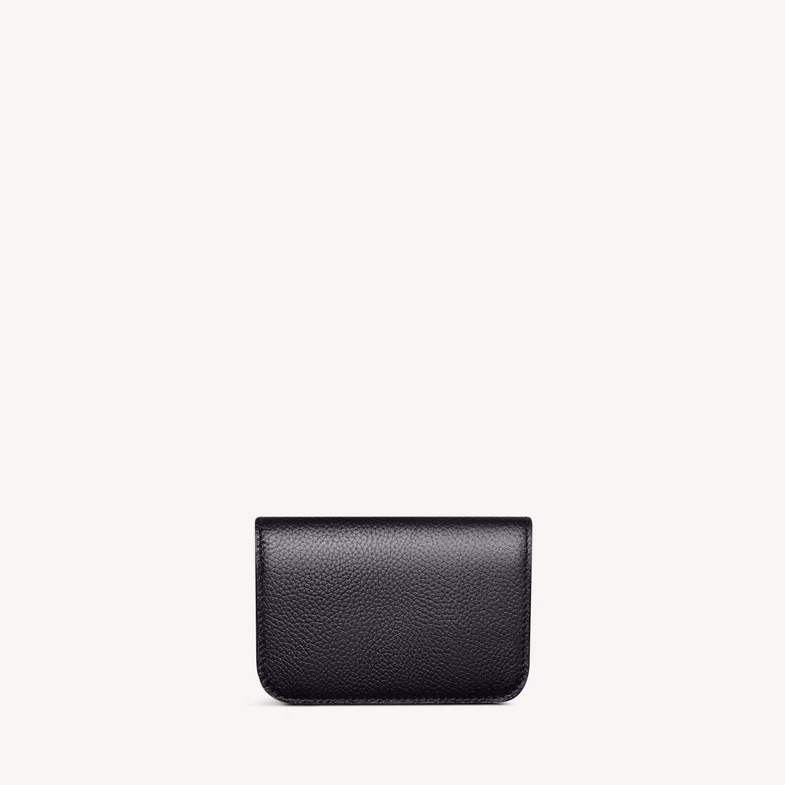Women's Cash Mini Wallet in Black | Balenciaga Brazil EN - Image 2