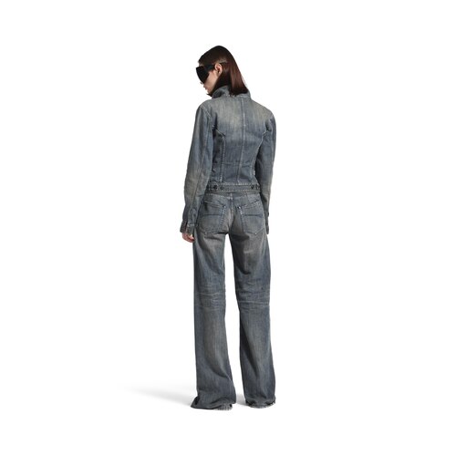 コルセット デニム ジャケット