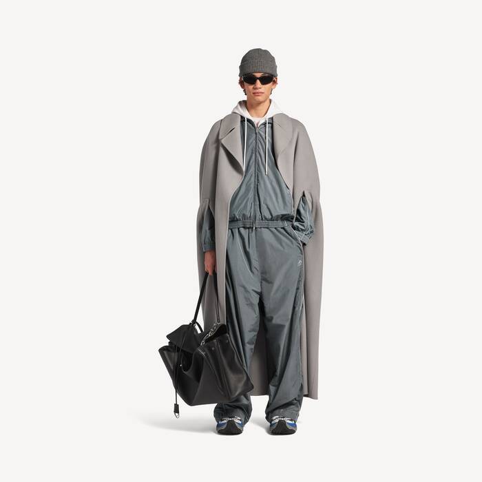 Veste De Surv&ecirc;tement Bodies pour Homme en Gris &Eacute;l&eacute;phant - Homme | Balenciaga Belgique FR - Image 3