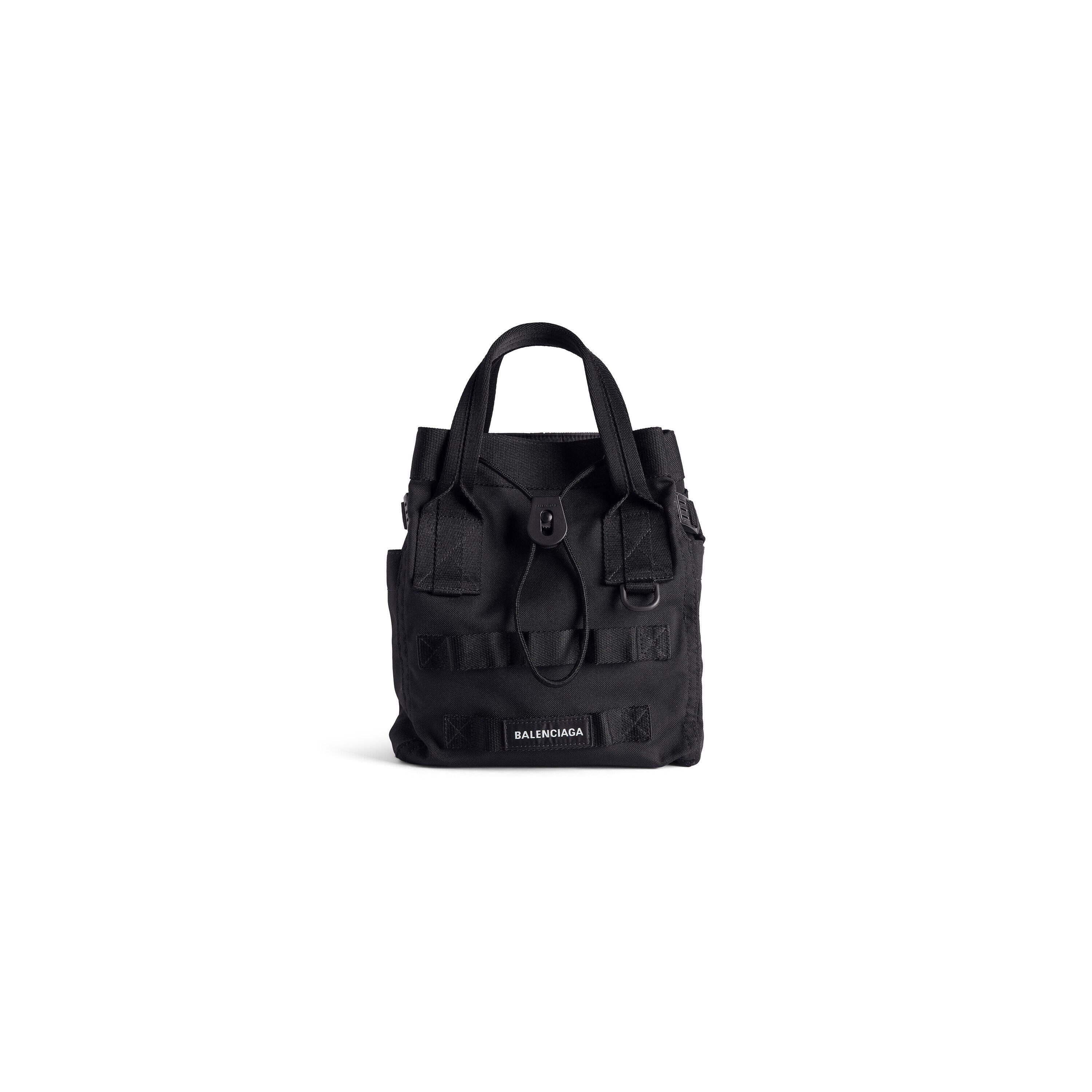 BALENCIAGA Army スモール トートバック ブラック レザー Men's Army Tote Bag Small in Black | Balenciaga US